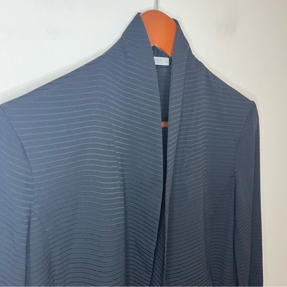 MM. Lafleur The Graham Kimono Cardigan Sheer Rib Black Size XS - Picture 7 of 12